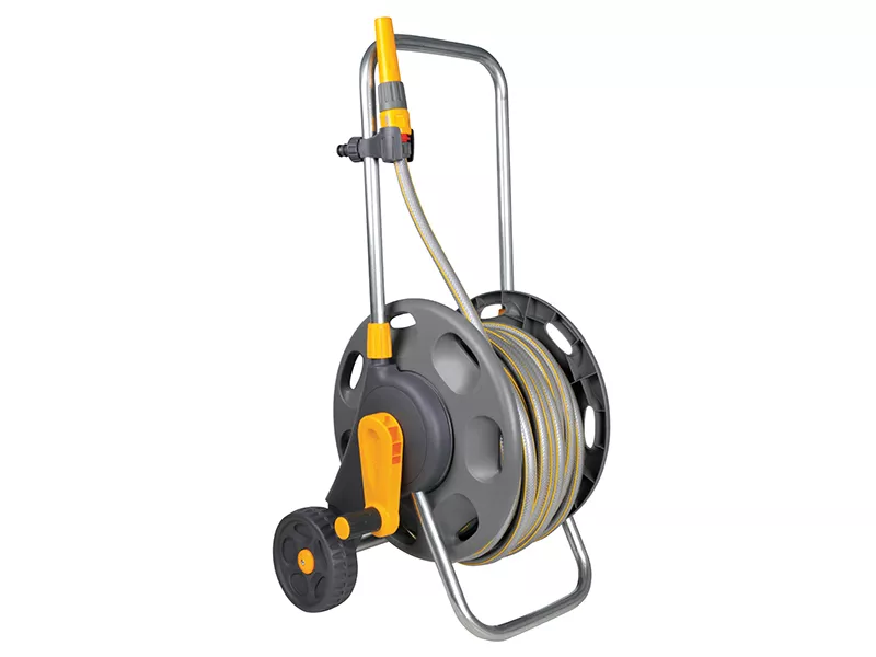 Hose Cart & 50m Hose & Nozzle 2435
