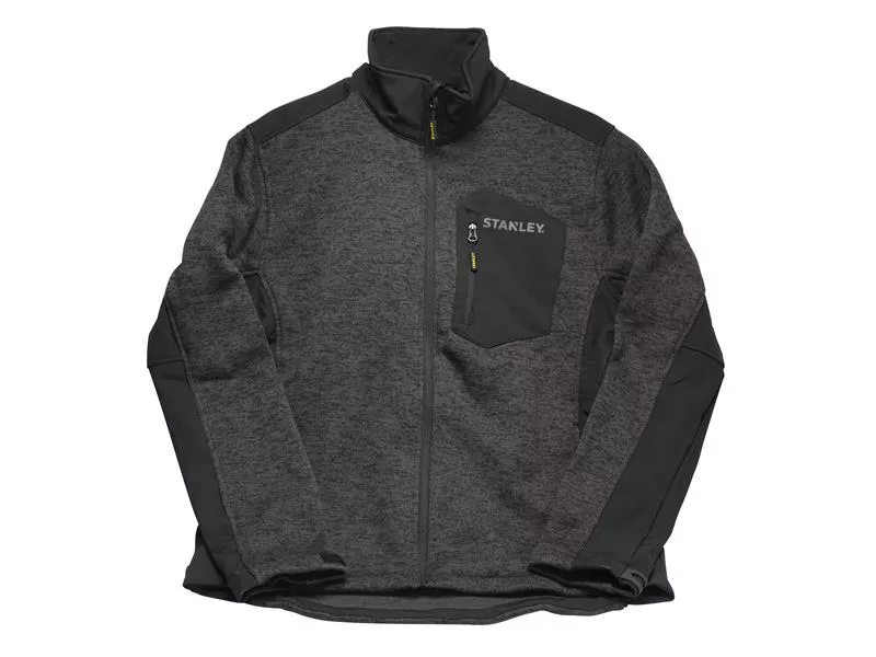 Arizona Zip Through Knitted Fleece - M